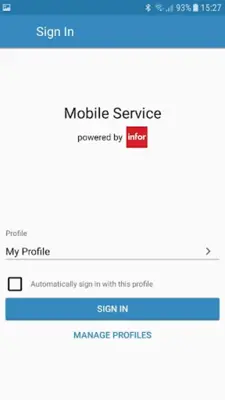 Infor LN Mobile Service android App screenshot 6